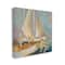 Stupell Industries Traditional Nautical Sailboat on the Water Canvas Wall Art